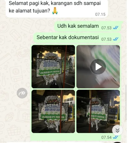 Pengiriman Papan Bunga Selamat Golf Island