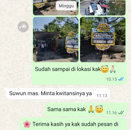 Pengiriman Papan Bunga Duka Golf Island