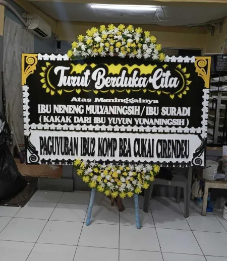 Papan Bunga Duka Golf Island